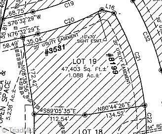 8199 Omega Way LOT 19/19A Summerfield, NC 27358  | Land/Lot