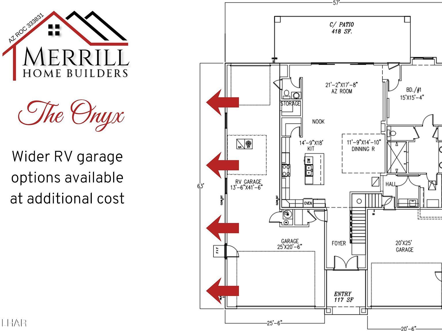 3175 The Onyx On Your Lot Pln Lake Havasu City, AZ 86404 - Thumbnail 3