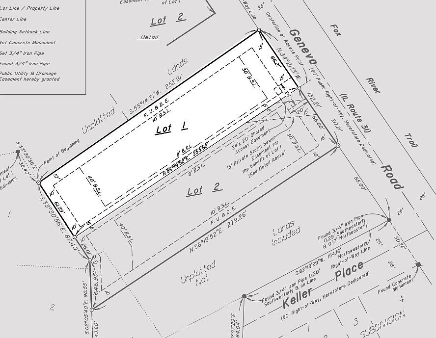 1 Geneva Rd Saint Charles, IL 60174 | Land/Lot