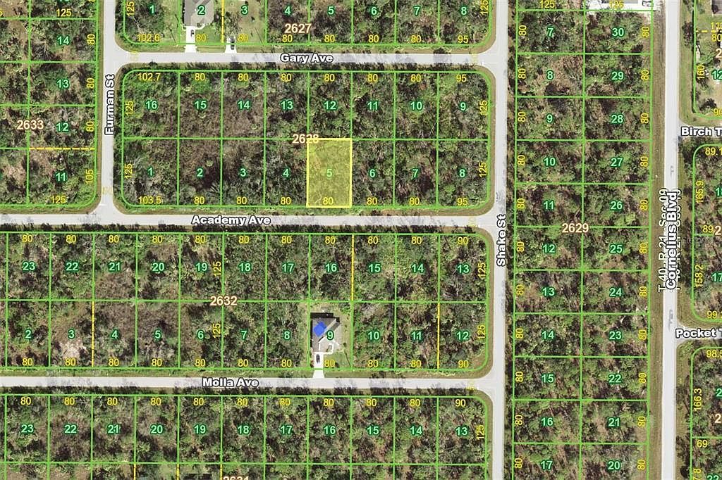 14476 Academy Ave LOT 5 Pt Charlotte, FL 33953 | Land/Lot