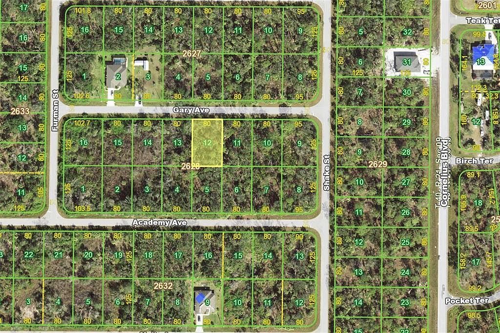 14475 Gary Ave LOT 12 Pt Charlotte, FL 33953  | Land/Lot