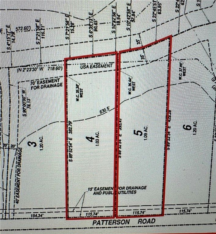 1650 & 1660 S Patterson Rd Sullivan, IL 61951 | Land/Lot