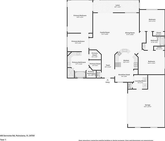 448 Sorrento Rd Poinciana, FL 34759 - Thumbnail 3