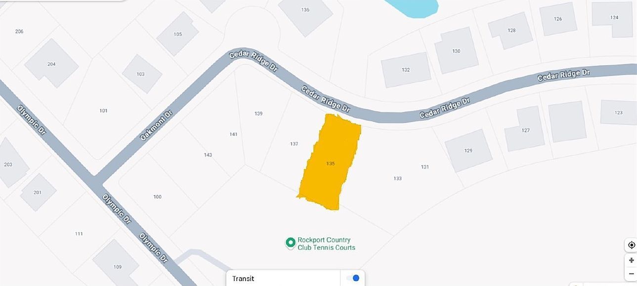 135 Cedar Ridge Dr Rockport, TX 78382 | Land/Lot