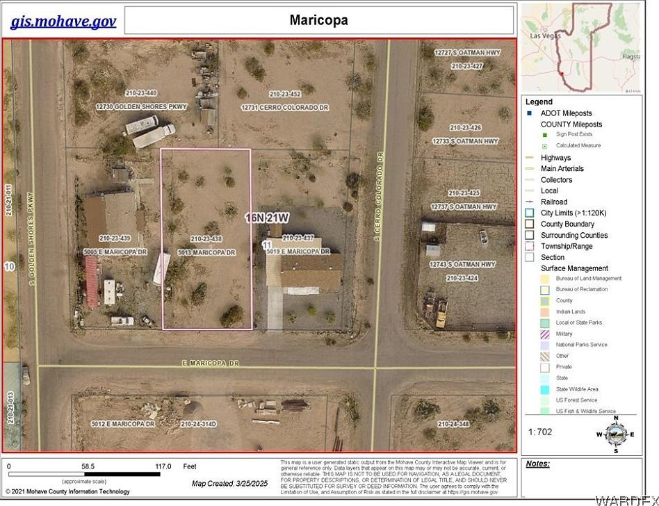 5013 Maricopa Dr Topock, AZ 86436  | Land/Lot