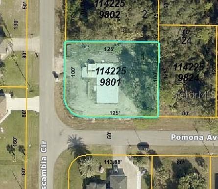 2647 Escambia Cir Lot 1 North Pt, FL 34288  | Land/Lot