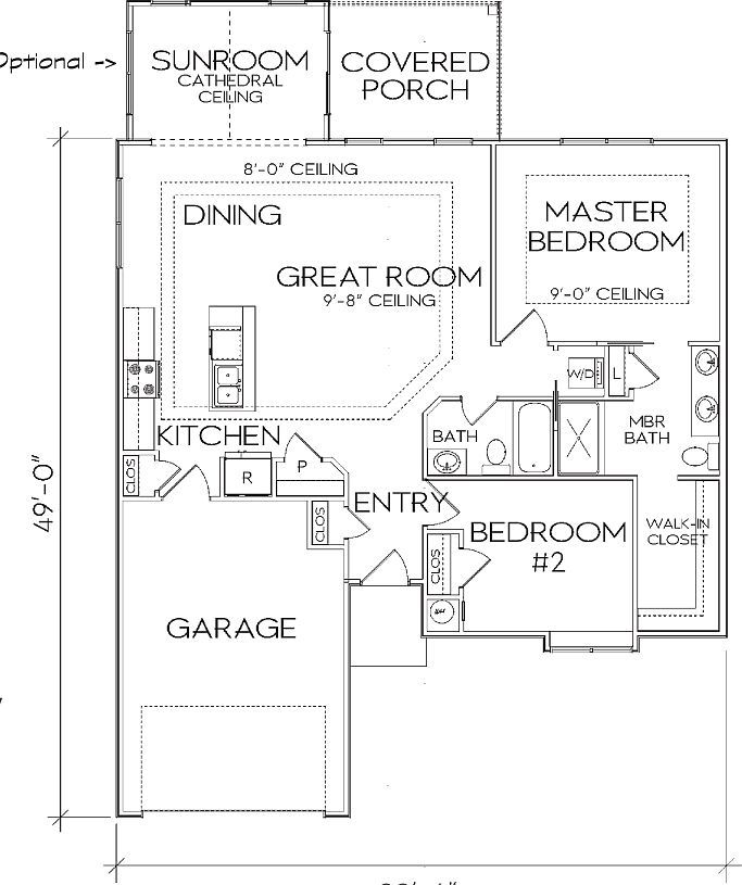 Belvedere A Plan, Autumn Lake Lima, OH 45801 | Condominium