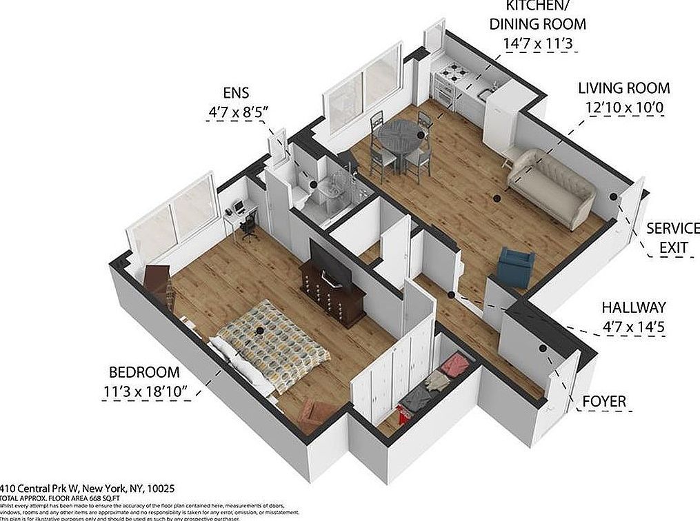 410 Central Park W #3C New York, NY 10025 - Thumbnail 3