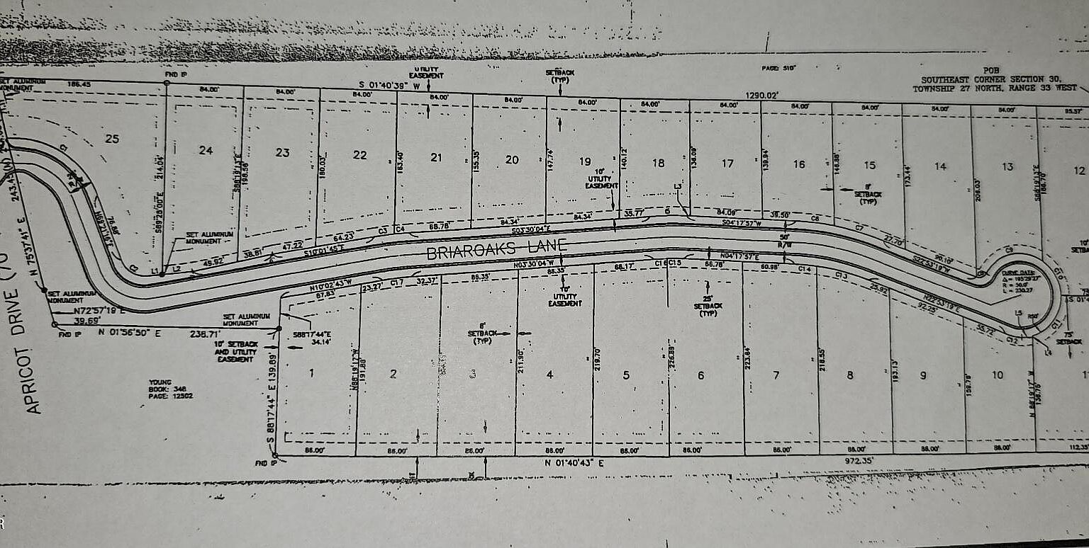 2749 Briaroaks Ln LOT 19 Joplin, MO 64804  | Land/Lot