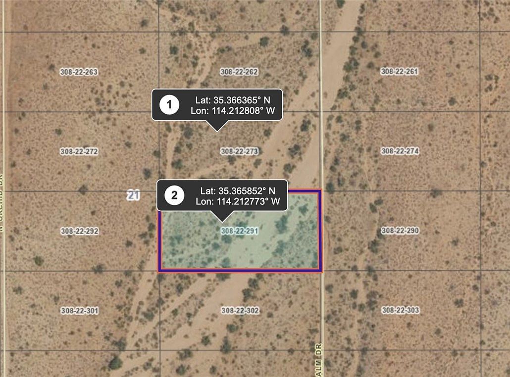 273 & 291 N Palm Dr Chloride, AZ 86431 | Land/Lot