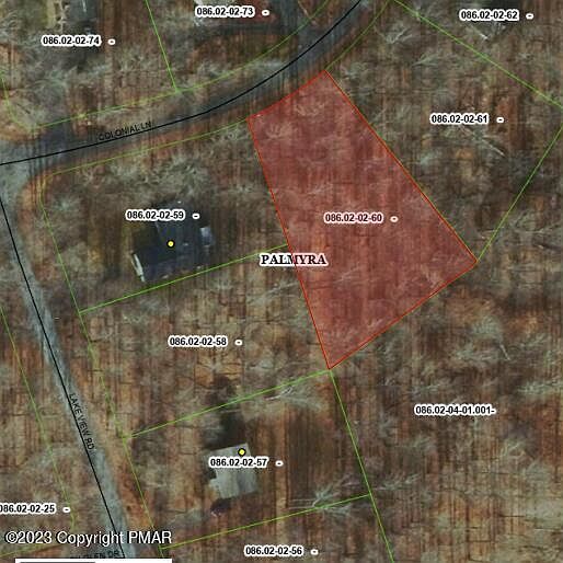Colonial Ln Greentown, PA 18426  | Land/Lot