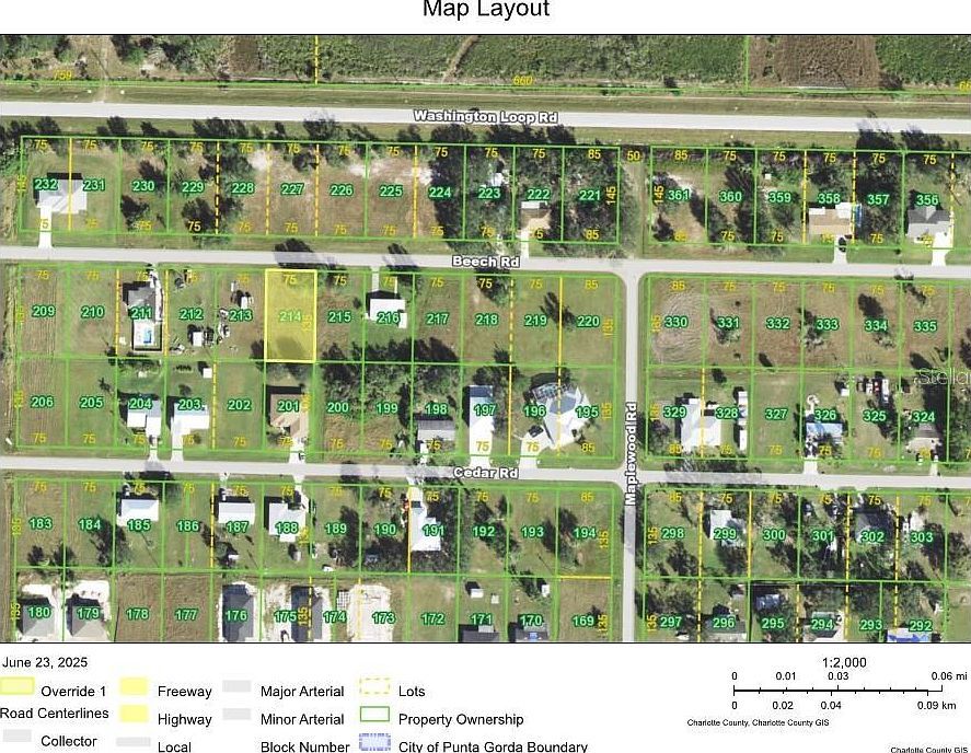 30073 Beech Rd LOT 214 Punta Gorda, FL 33982 | Land/Lot