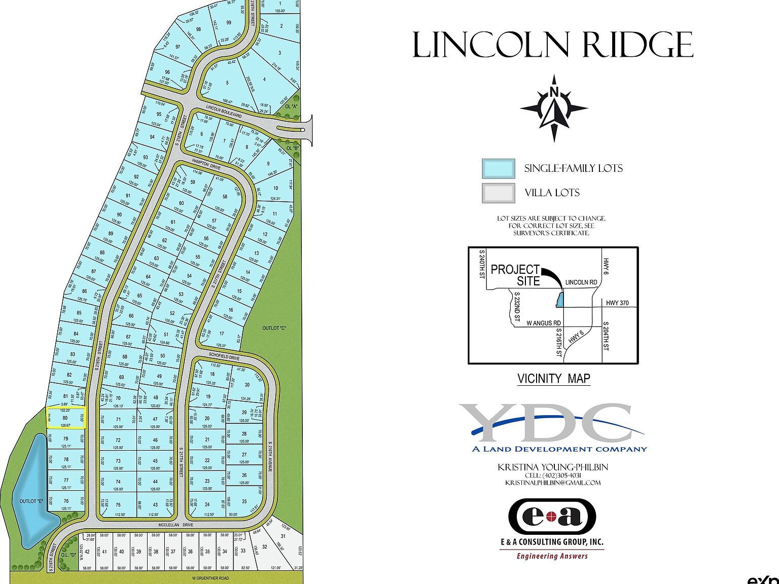 11056 S 218th St Gretna, NE 68028 | Land/Lot