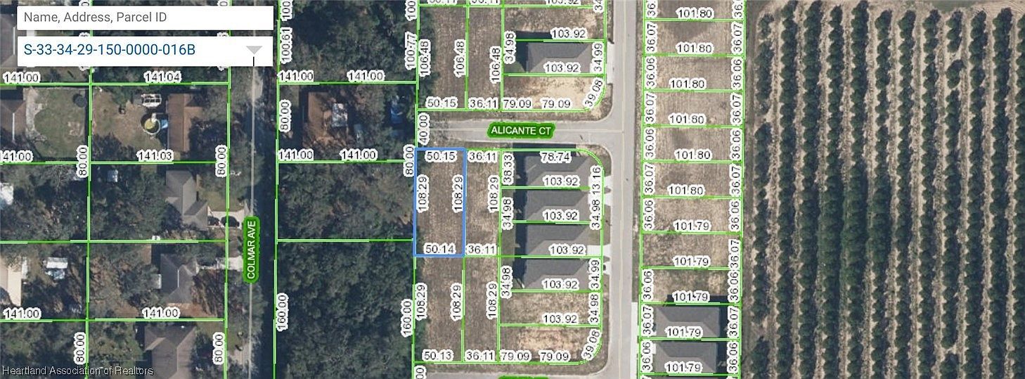 1000 Alicante Ct Sebring, FL 33870  | Land/Lot