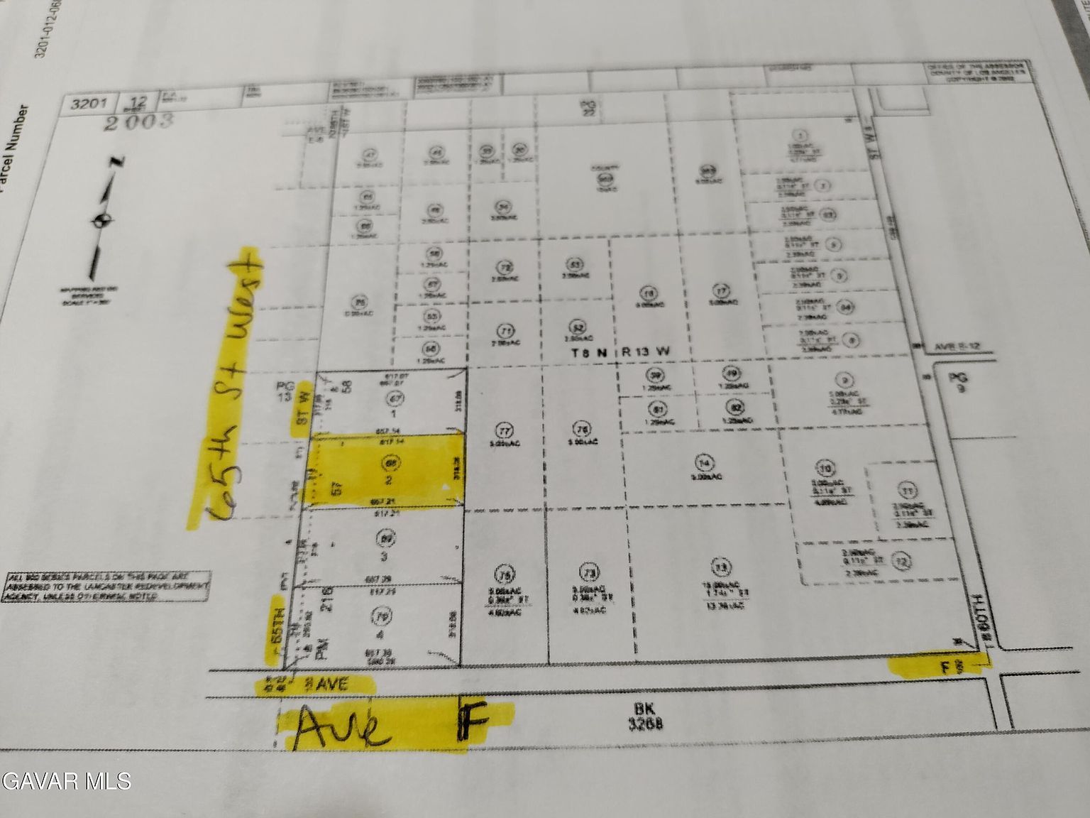 65th Stw Drt Vic Ave #E1 Lancaster, CA 93536  | Land/Lot