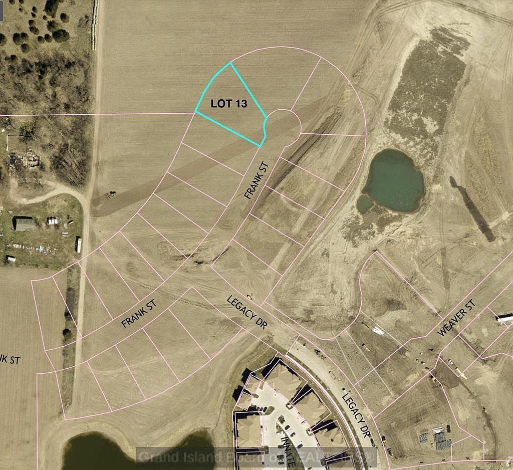 3516 Frank St Grand Island, NE 68803  | Land/Lot