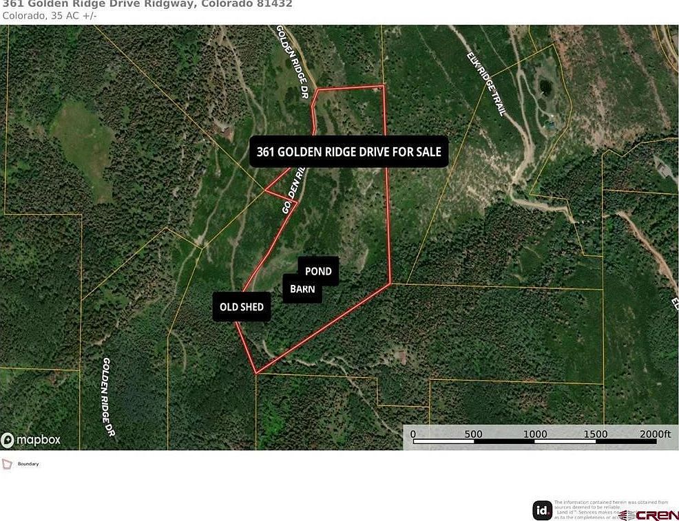 361 Golden Ridge Dr Ridgway, CO 81432 | Land/Lot