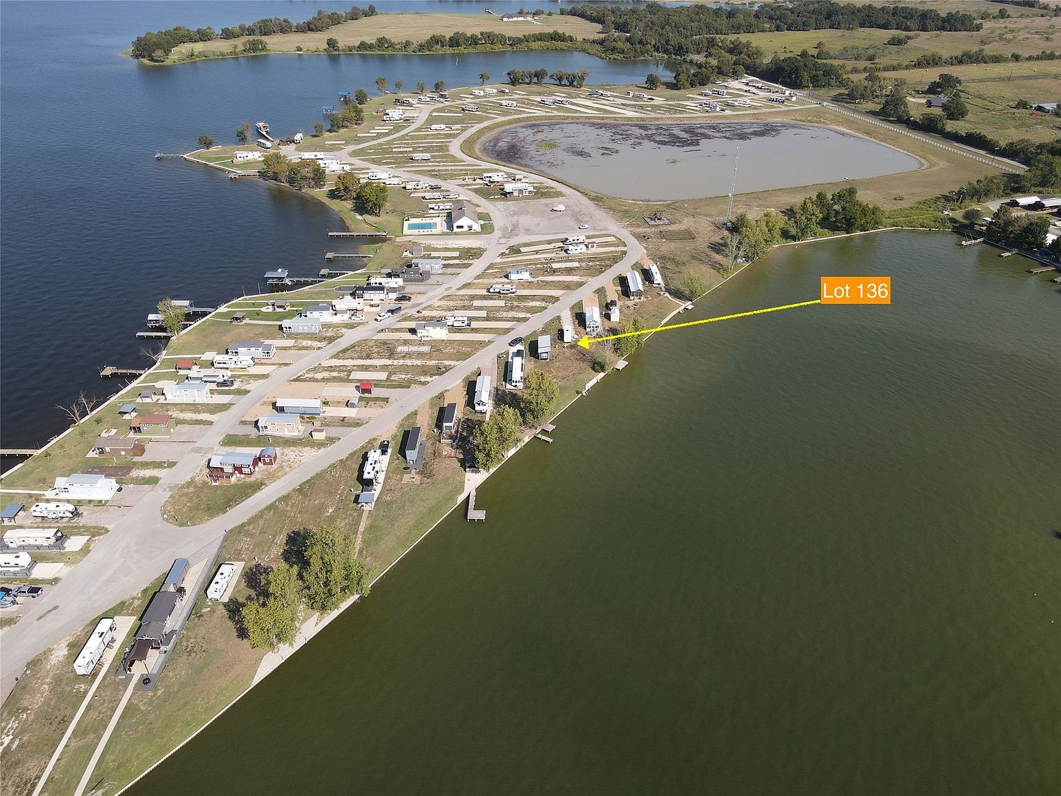 LOT 136 Peninsula Rd Kerens, TX 75144  | Land/Lot