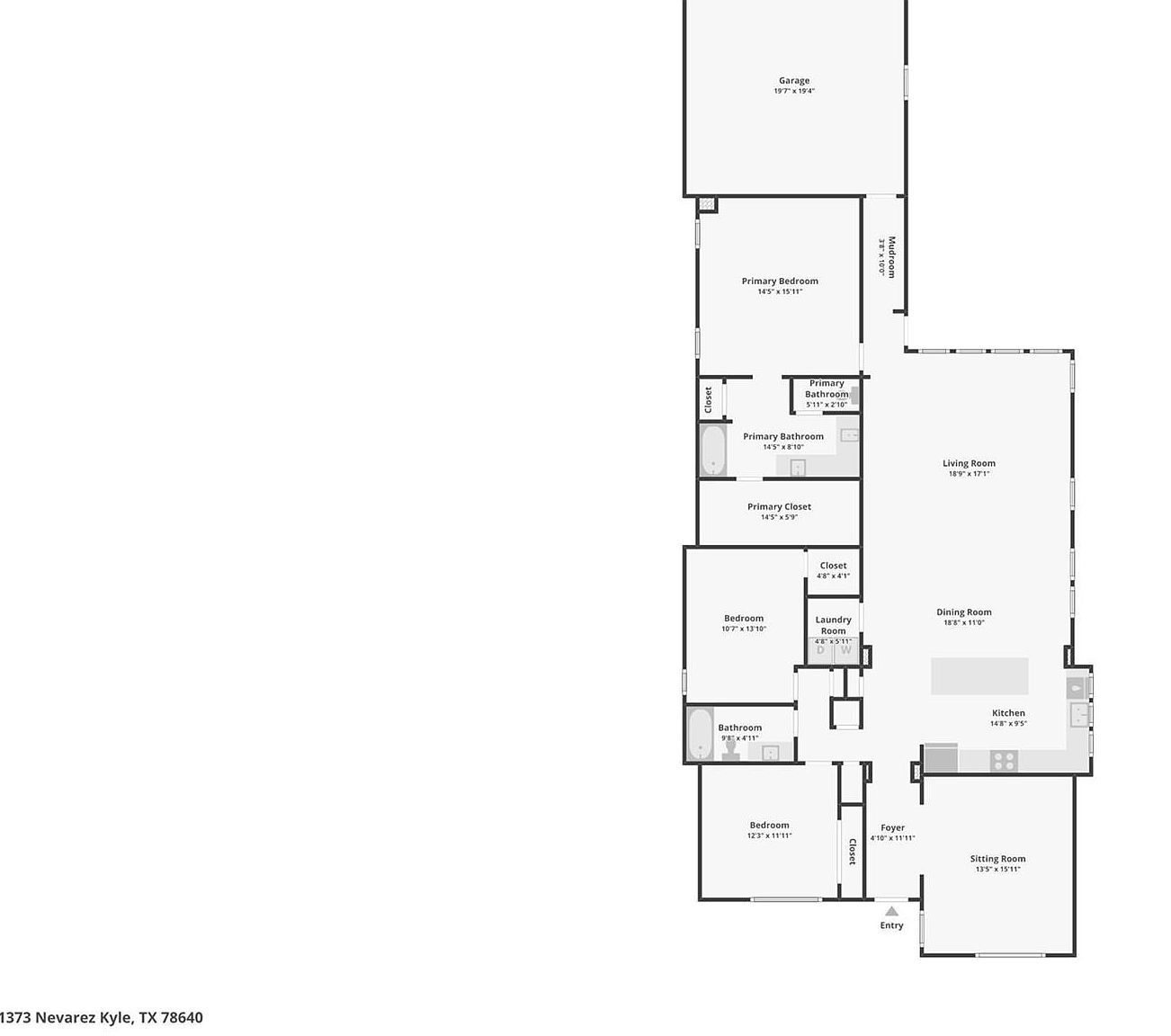 1373 Nevarez Kyle, TX 78640  | Single Family