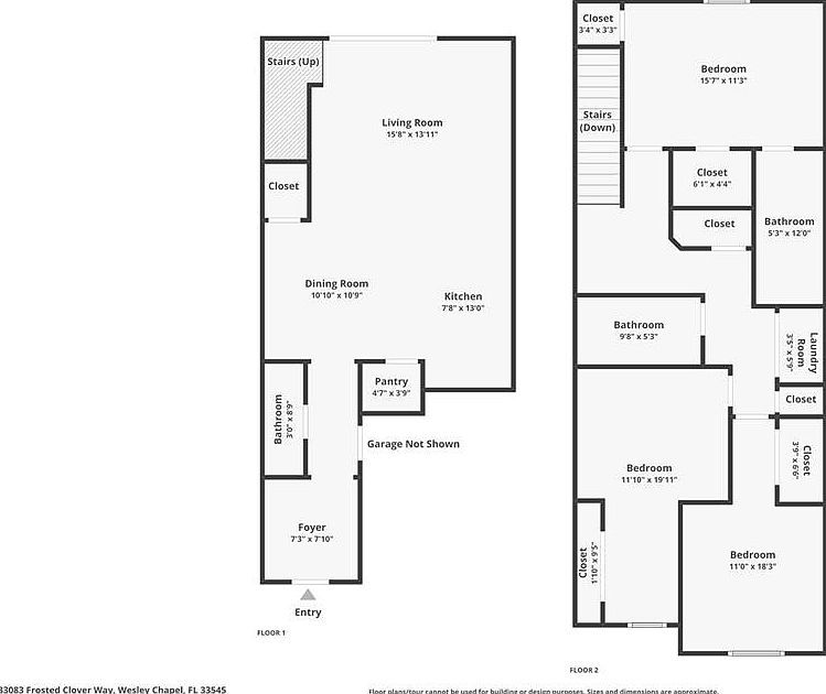33083 Frosted Clover Way Wesley Chapel, FL 33545  | New build