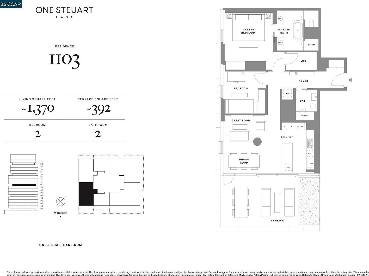 1 Steuart Ln #1103 San Francisco, CA 94105  | Condominium