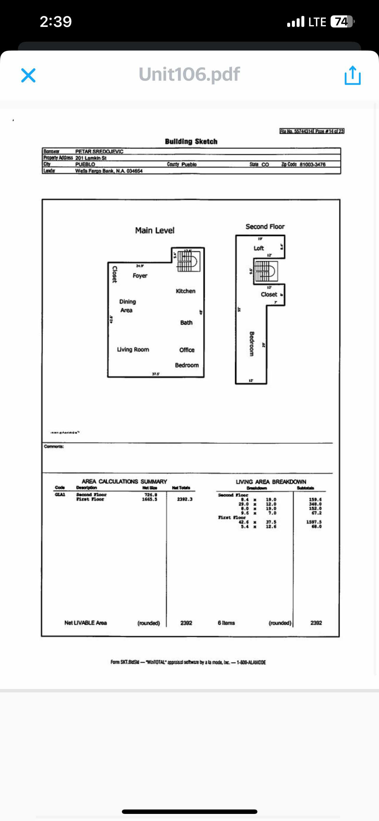 201 Lamkin Street unit 106, Pueblo, CO, USA, 81003  | Condominium