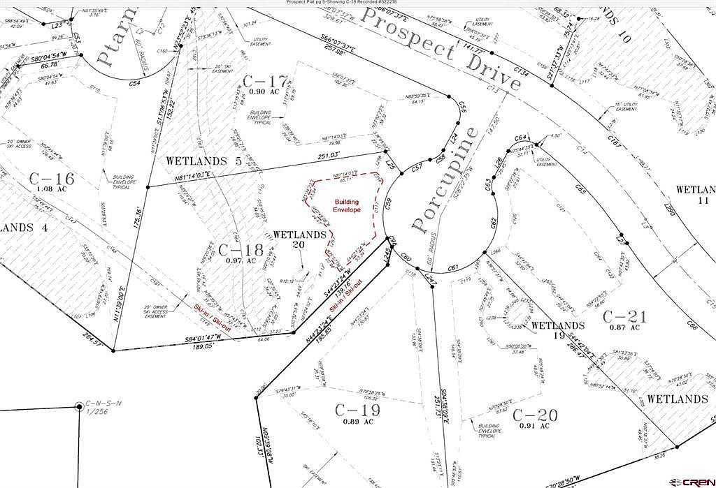 5 Porcupine Ct Crested Butte, CO 81224  | Land/Lot