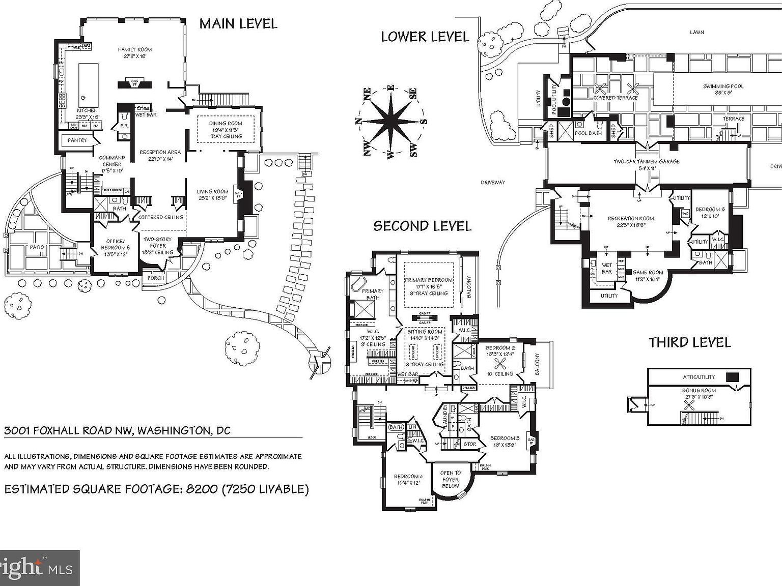 3001 Foxhall Rd NW Washington, DC 20016  | Single Family