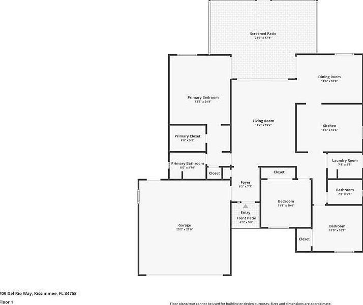 709 Del Rio Way Kissimmee, FL 34758  | Single Family