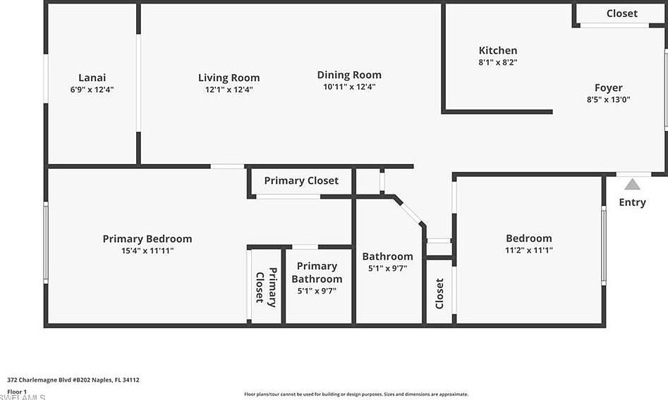 372 Charlemagne Blvd APT B202 Naples, FL 34112  | Condominium
