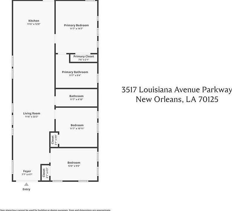 3517 Louisiana Avenue Pkwy New Orleans, LA 70125  | Single Family