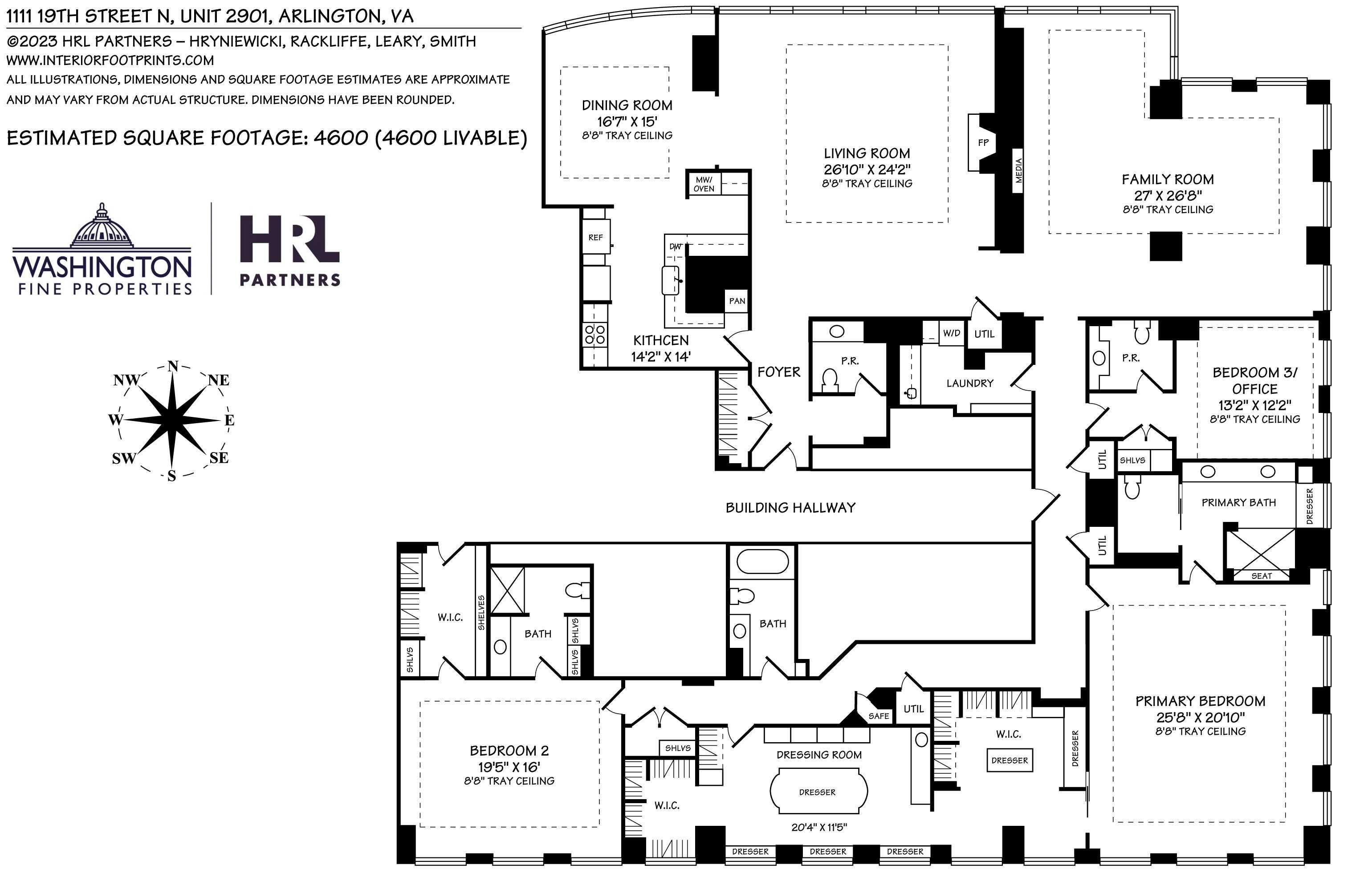 1111 19th Street North #2901, Arlington, VA, USA, 22209  | Condominium