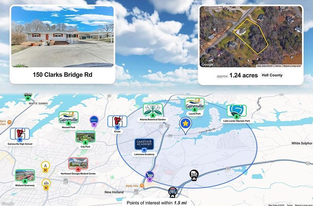 150 Clarks Bridge Rd Gainesville, GA 30501  | Single Family