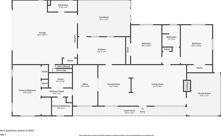 701 N Tuxedo Ave Deland, FL 32724  | Single Family