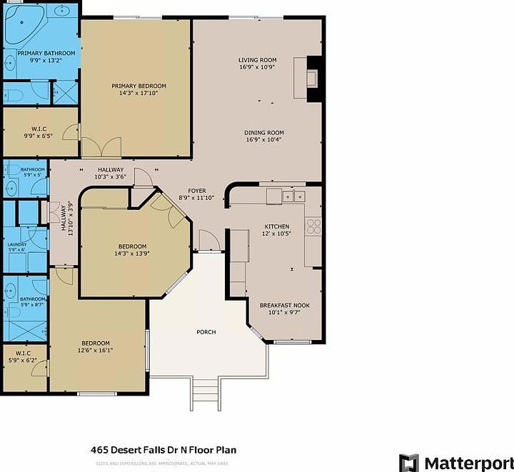 465 Desert Falls Dr N Palm Desert, CA 92211  | Condominium
