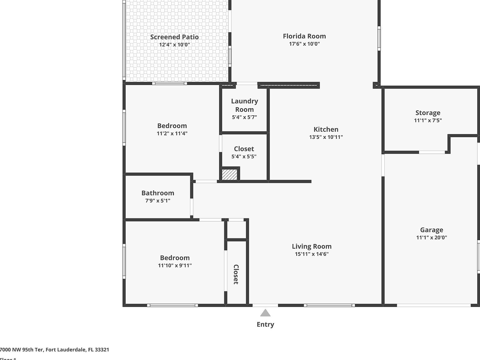 7000 NW 95th Ter Fort Lauderdale, FL 33321  | Single Family