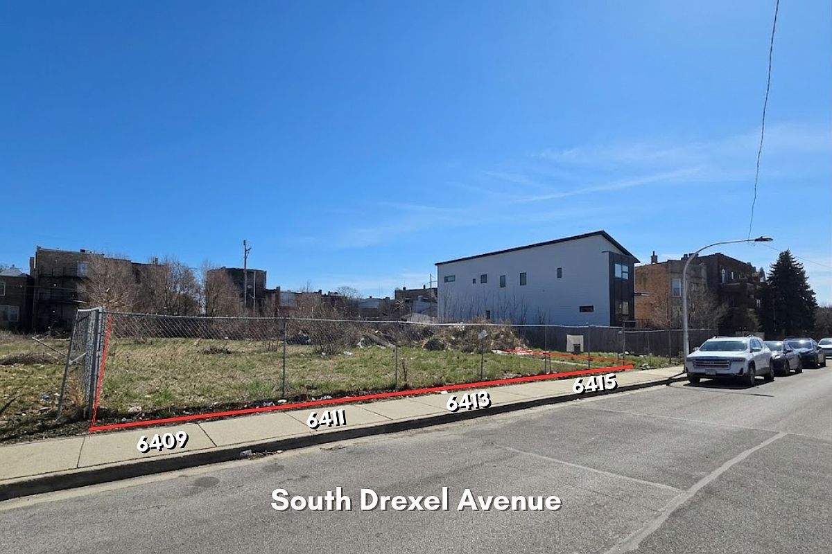 6411 S Drexel Ave Chicago, IL 60637  | Land/Lot
