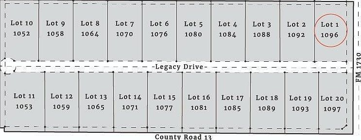 1096 Legacy Dr Tahoka, TX 79373  | Land/Lot