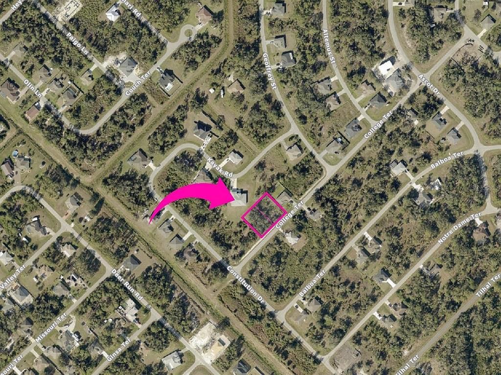 College Ter LOT 17-18 North Pt, FL 34291  | Land/Lot