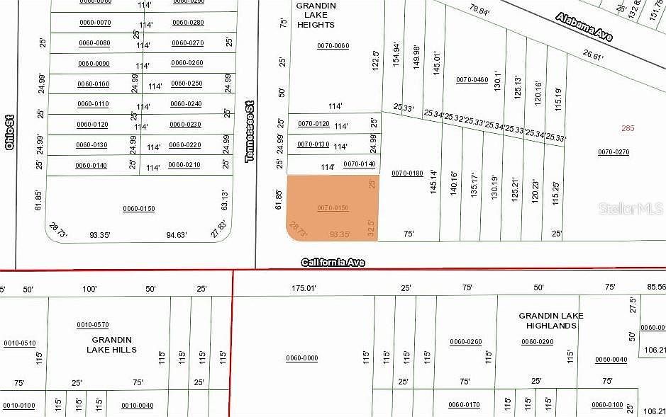 304 California Ave #15 Interlachen, FL 32148  | Land/Lot