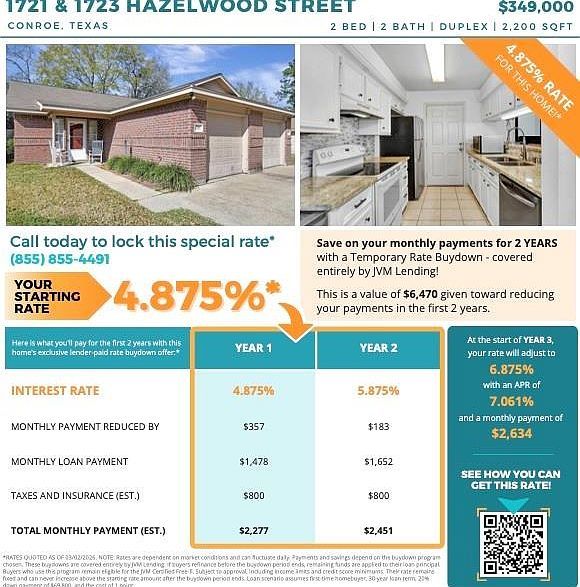 1721 & 1723 Hazelwood St Conroe, TX 77301 - Thumbnail 4