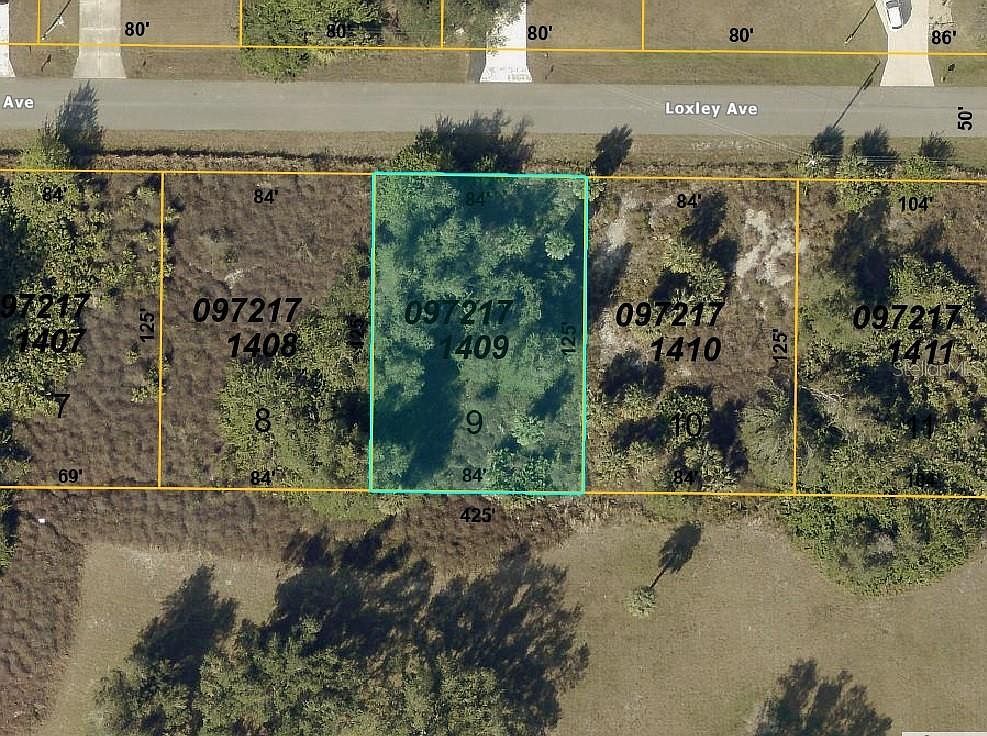 Loxley Ave Lot 9 North Pt, FL 34291  | Land/Lot