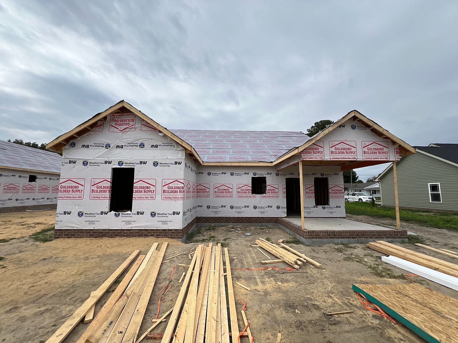 George 1 Car Plan, The Cottages on the Vance Fremont, NC 27830 - Thumbnail 4