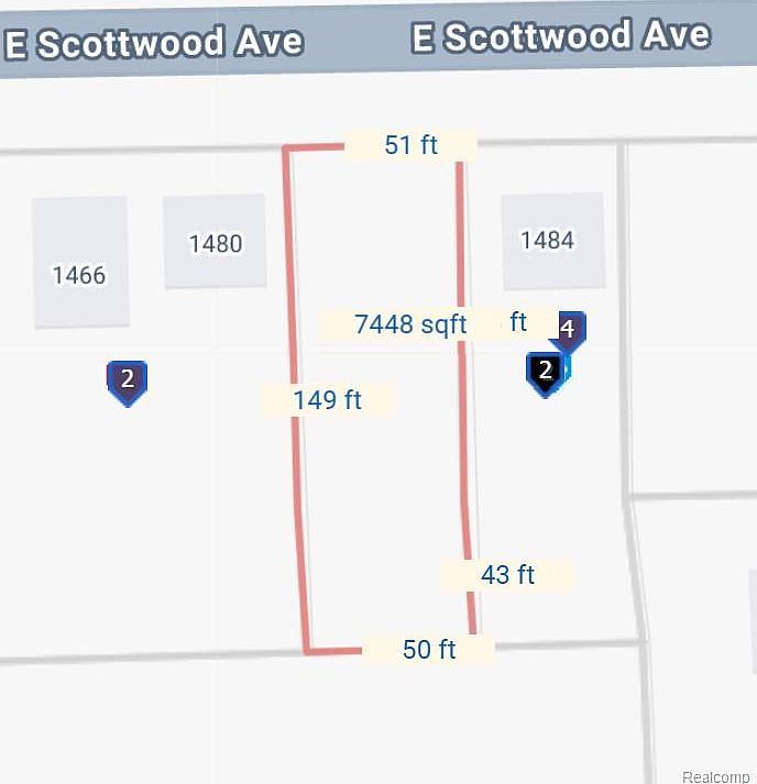 V/l E Scottwood Ave Burton, MI 48529 | Land/Lot