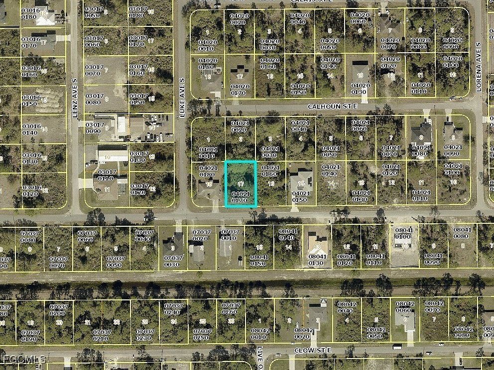843 Calumet St E Lehigh Acres, FL 33974  | Land/Lot