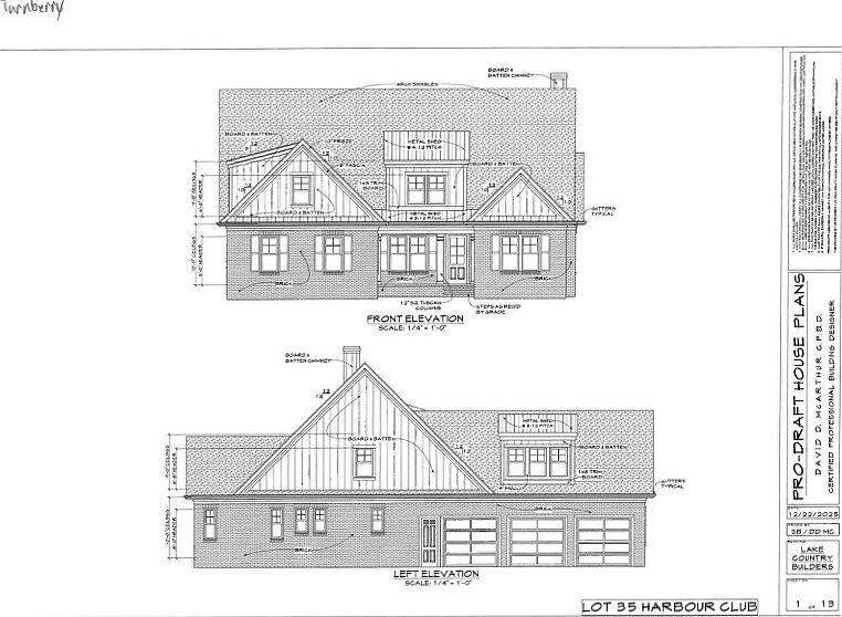 Turnberry Plan, Harbor Club on Lake Oconee Greensboro, GA 30642 - Thumbnail 4