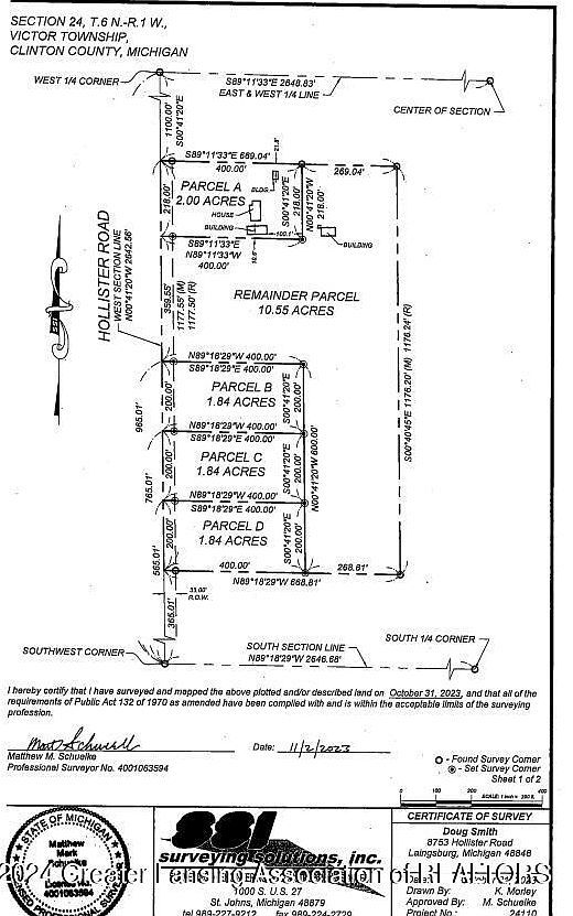 PARCEL S Hollister Rd #B Laingsburg, MI 48848 - Thumbnail 4