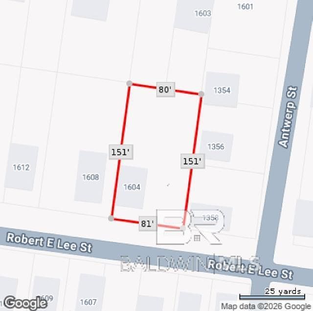 1604 Robert E Lee St #Lee-20 Mobile, AL 36605  | Land/Lot