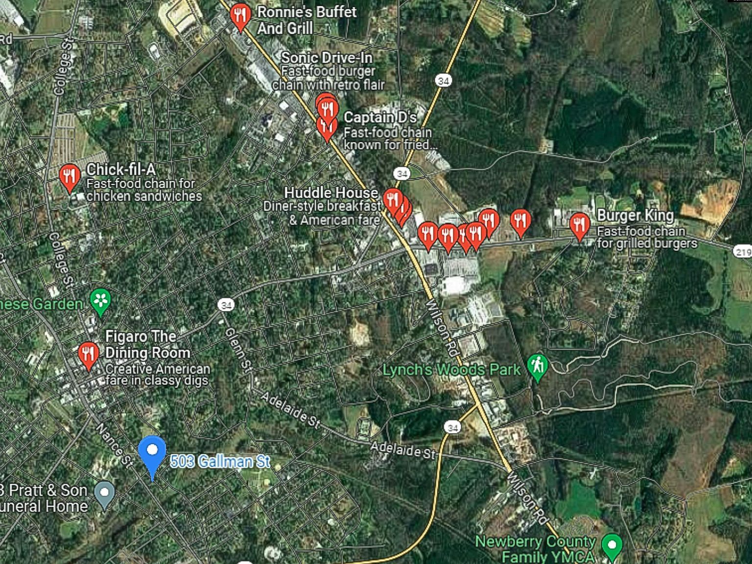 503 Gallman St Newberry, SC 29108  | Land/Lot