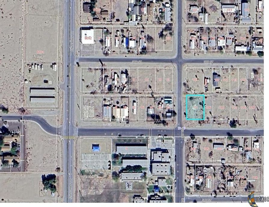 102 E 4th St Niland, CA 92257  | Land/Lot